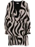 LIU JO abstract-print dress - Black