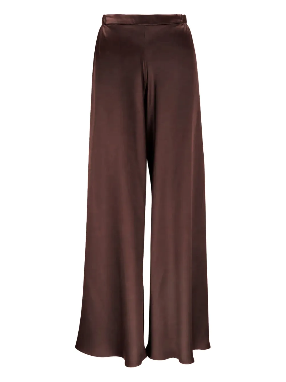 Peter Cohen shiny trousers - Marrone