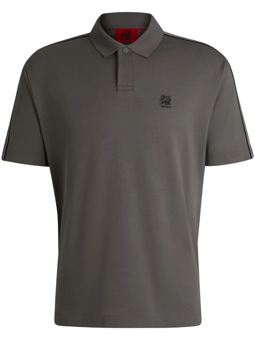HUGO Camisa polo x Racing Bulls com logo | Cinza | Image 1