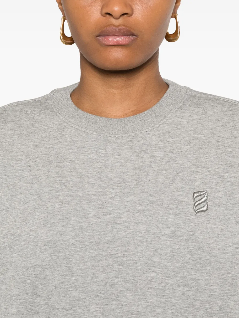 ZIMMERMANN Sweater met print Grijs