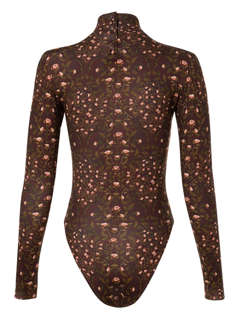 Shop Agua By Agua Bendita Cayena Sueño Bodysuit In Brown