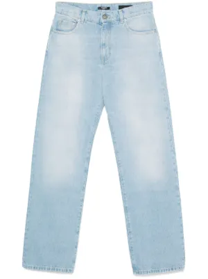VETEMENTS Big Shape Jeans | Blue | FARFETCH