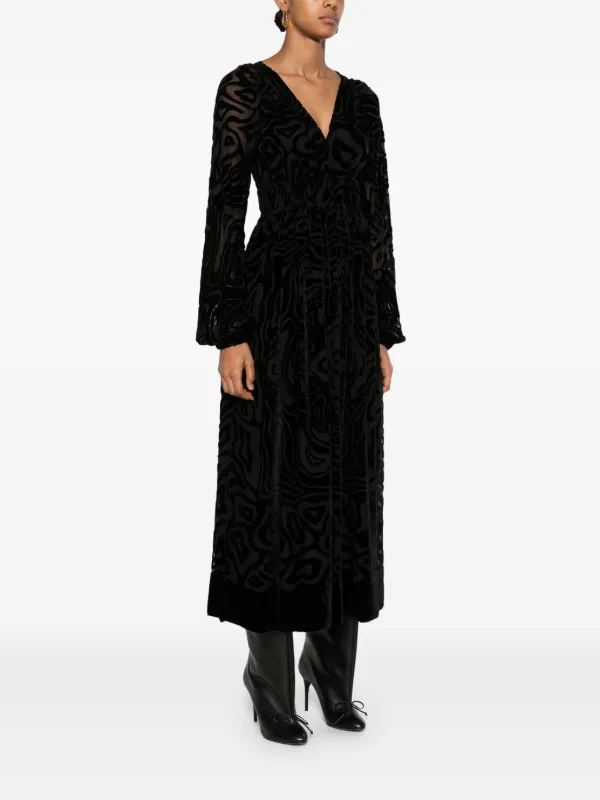 Ulla Johnson Elora Midi Dress - Black