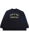 FEAR OF GOD ESSENTIALS logo t-shirt - Black