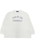 FEAR OF GOD ESSENTIALS logo t-shirt - White