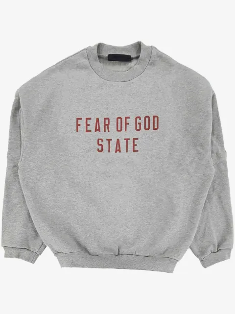 FEAR OF GOD ESSENTIALS logo-print sweatshirt