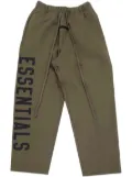 FEAR OF GOD ESSENTIALS Essentials track pants - Green