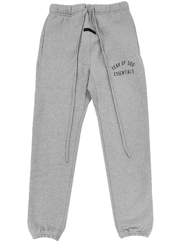 FEAR OF GOD ESSENTIALS Essentials Track Pants | Grey | FARFETCH CA