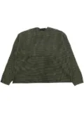 FEAR OF GOD ESSENTIALS waffle-knit jumper - Green