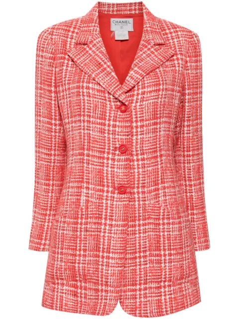 CHANEL Pre-Owned 1997 CC mark button jacket