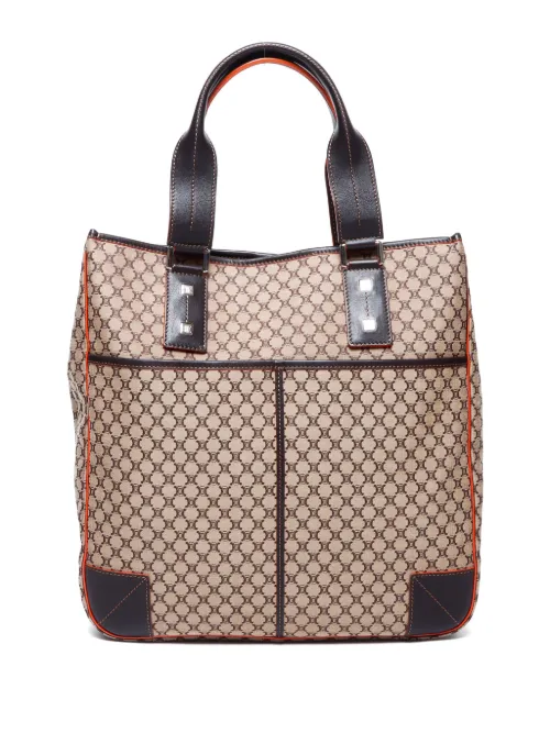 Sac cabas Macadam en toile - Céline Pre-Owned - Modalova