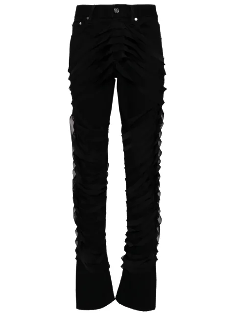 Helmut Lang jeans estilo worker con listón