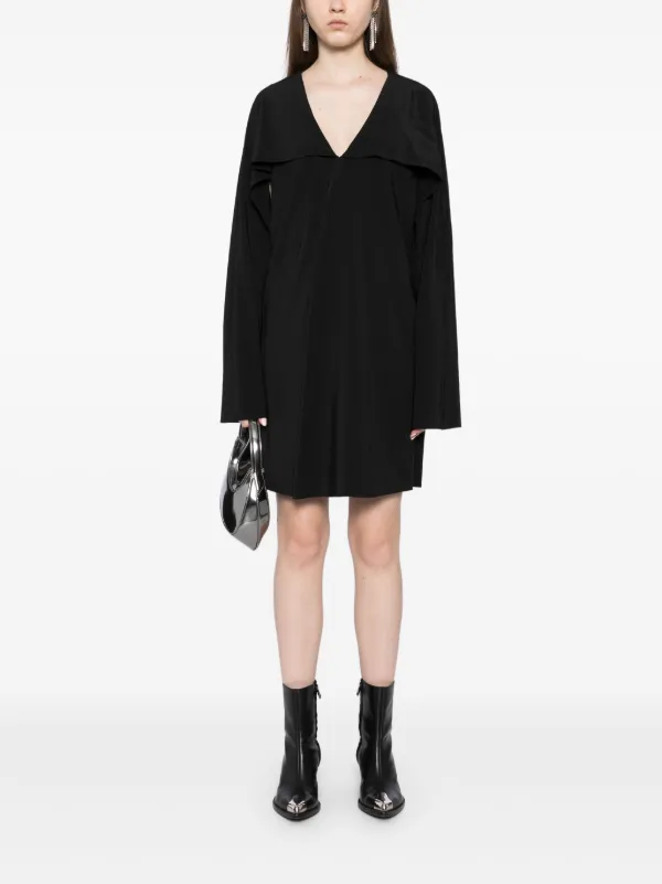 Helmut Lang Women's Silk Scarf Dress | Black
