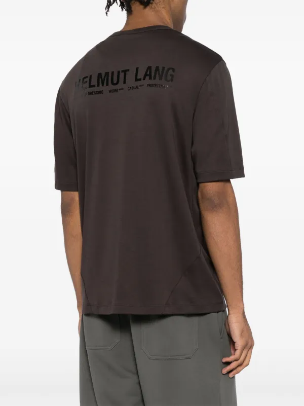 【関税込み】Helmut Lang ブラウン Apex Tシャツ Helmut Lang Apex T-shirt | Brown | FARFETCH