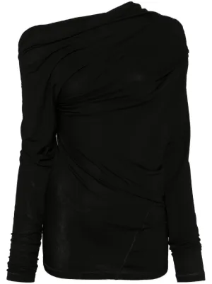 HELMUT LANG　ヘルムートラング　ラビットファー　スヌード　マフラー　黒 HELMUT LANG ヘルムートラング ラビットファー スヌード