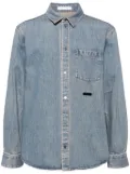 Helmut Lang Curved denim shirt - Blue