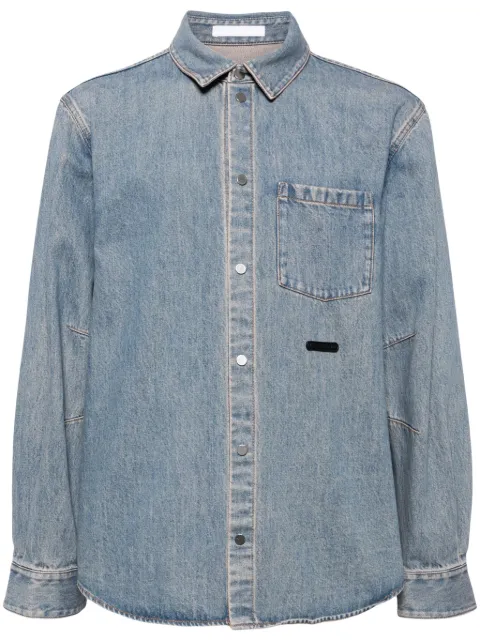 Helmut Lang Curved Jeanshemd