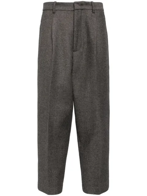 Helmut Lang cropped zoot pants