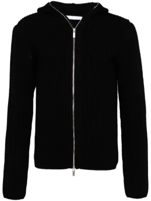 Homme Plissé Issey Miyake ジップアップ パーカー | ブラック