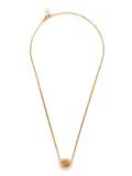 Christian Dior Pre-Owned CD logo-pendant chain necklace - Gold