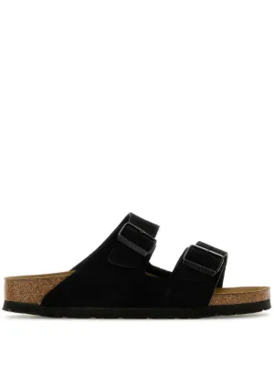 Birkenstock Zürich スエード サンダル | ブラック | FARFETCH JP