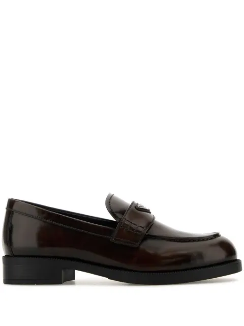 Prada Loafer mit Triangel-Logo