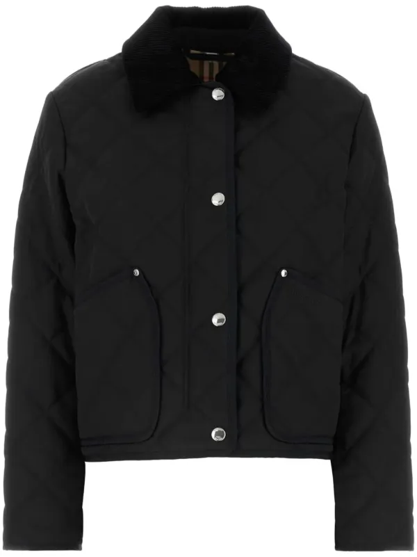 Cropped quilted jacket 2025