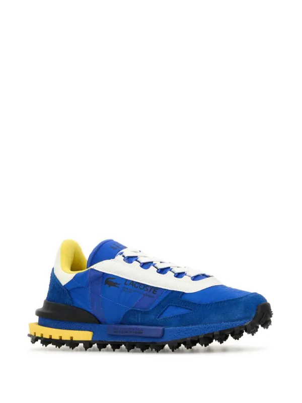 スニーカー LACOSTE Blue Fabric And Suede Elite Active Sneakers Lacoste Elite Active Sneakers | Blue | FARFETCH