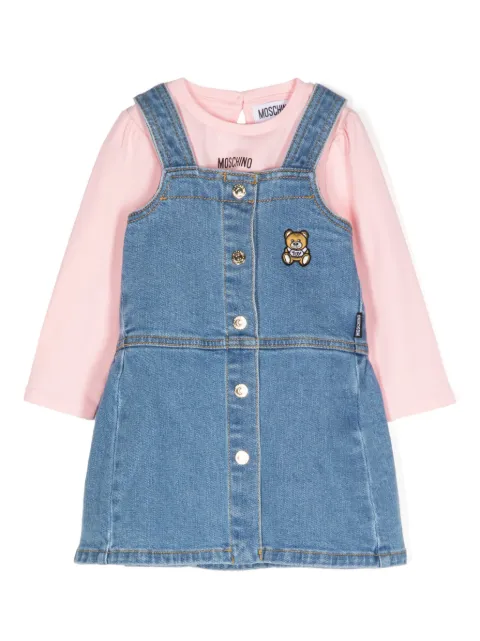 Moschino Kids logo-printed set