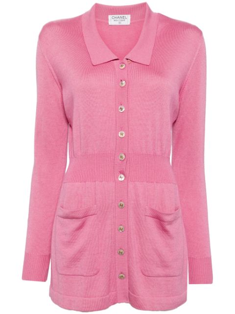 CHANEL 1990-2000s classic collar cardigan Women