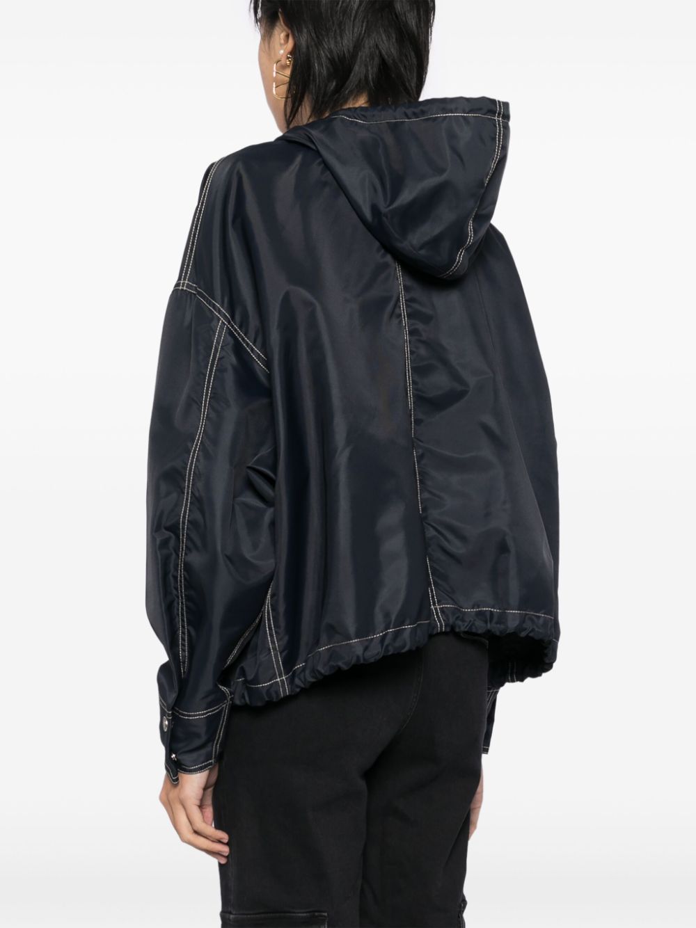 Lanvin zip-up hooded jacket Men