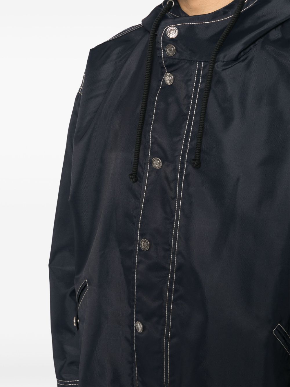 Lanvin zip-up hooded jacket Men