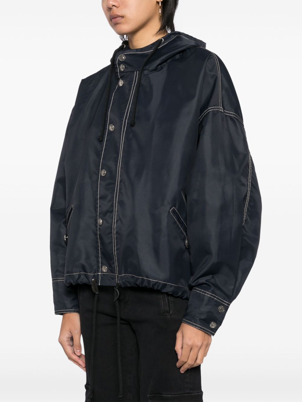 Lanvin zip-up hooded jacket Men