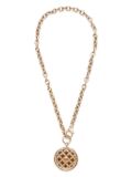 CHANEL Pre-Owned 2015 Medallion necklace - Gold