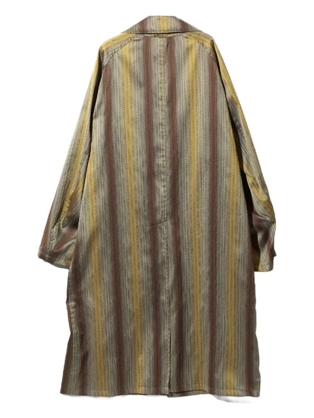 Needles Balcollar striped coat | Single Breasted Coats | Image 2