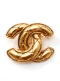 CHANEL Pre-Owned 1970s CC brooch - Gold