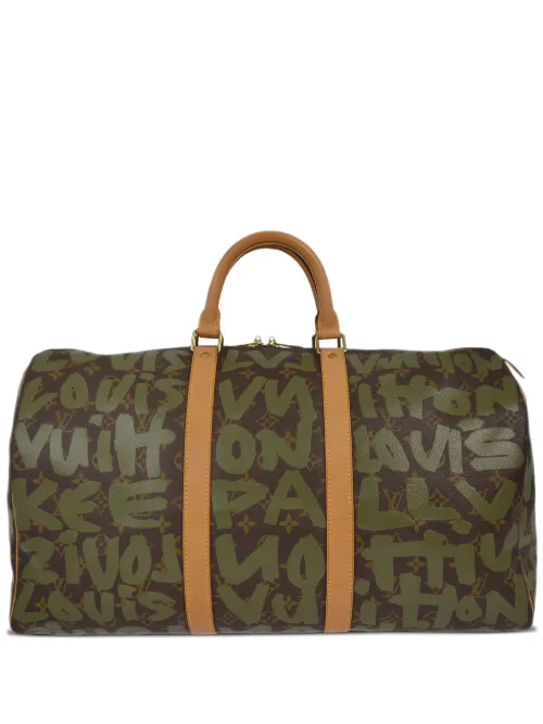 X Stephen Sprouse sac de voyage Keepall 50 (2001) - Louis Vuitton Pre-Owned - Modalova