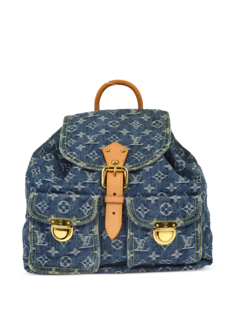 Louis Vuitton Pre-Owned 2006 Monogram Denim backpack WOMEN