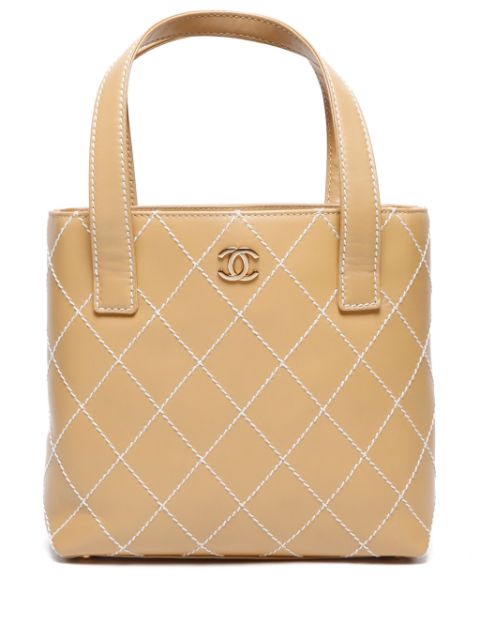 CHANEL 2002-2003 Wild Stitch tote bag Women