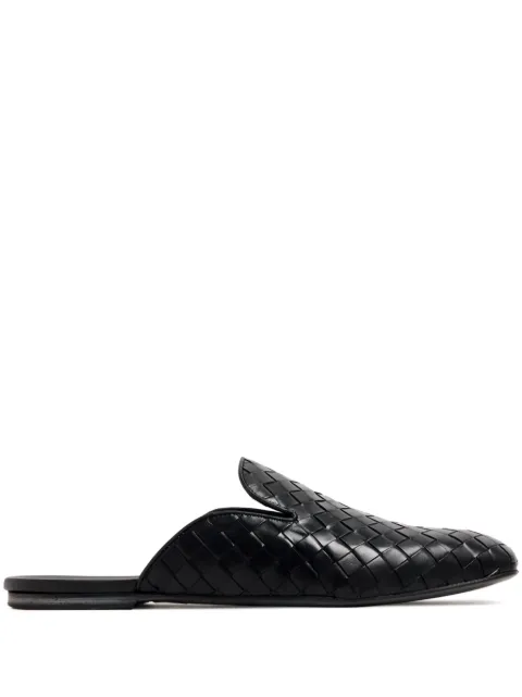 Barrett woven leather slippers