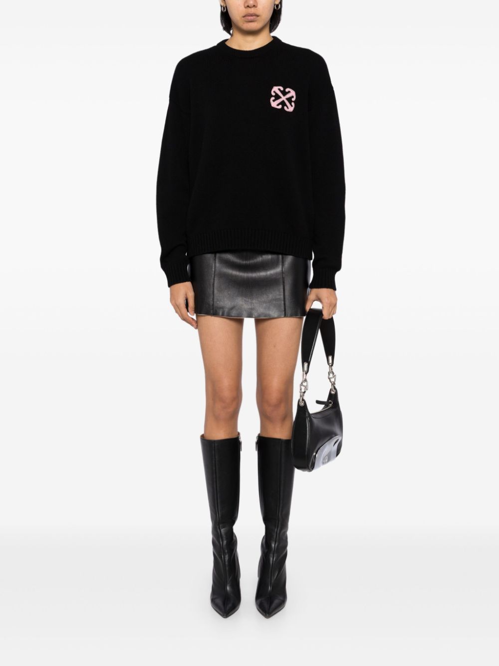 Off-White Wo Ws Sailor jumper - Black