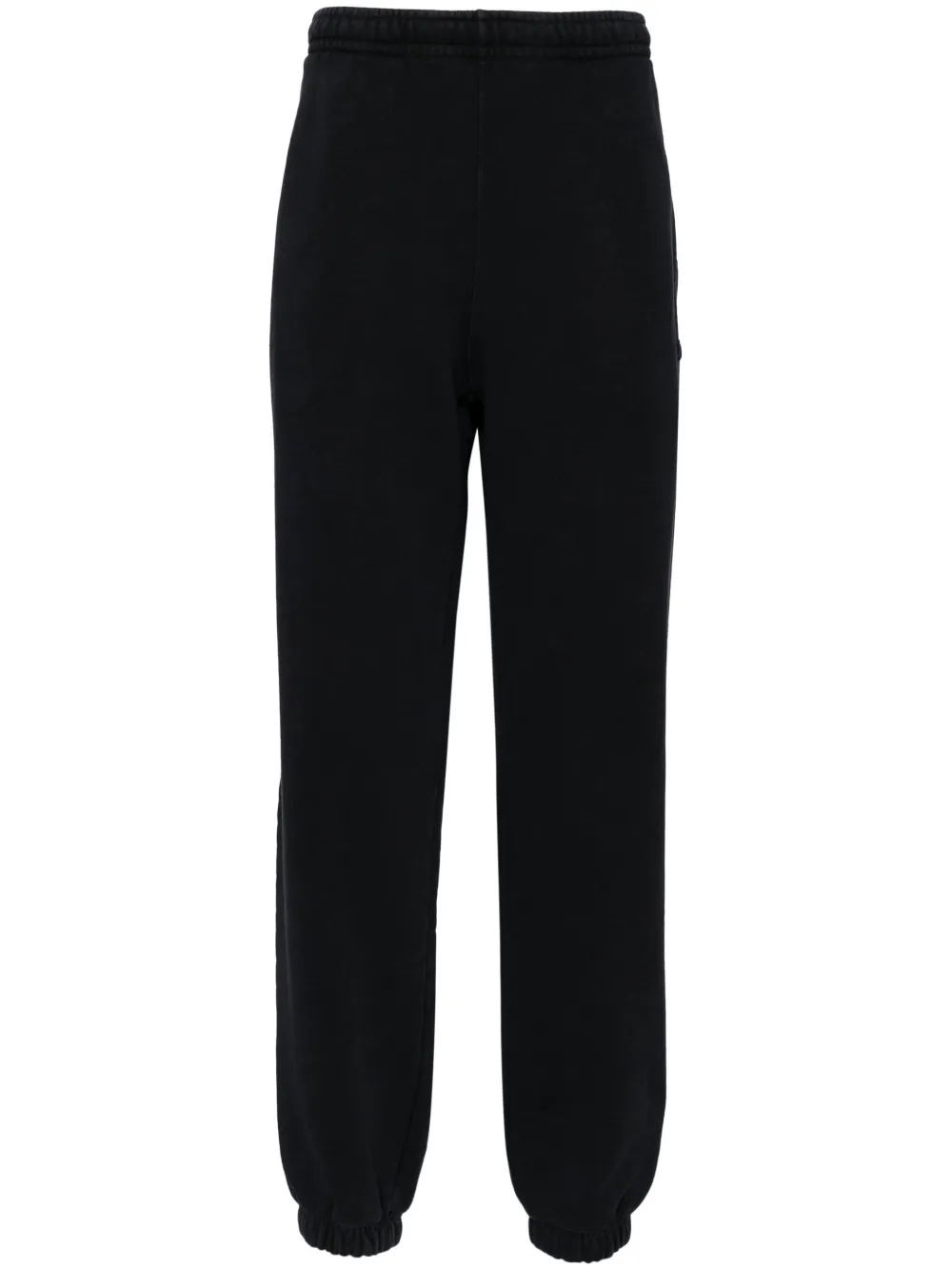 Lacoste Regular-fit katoenen joggingbroek Zwart