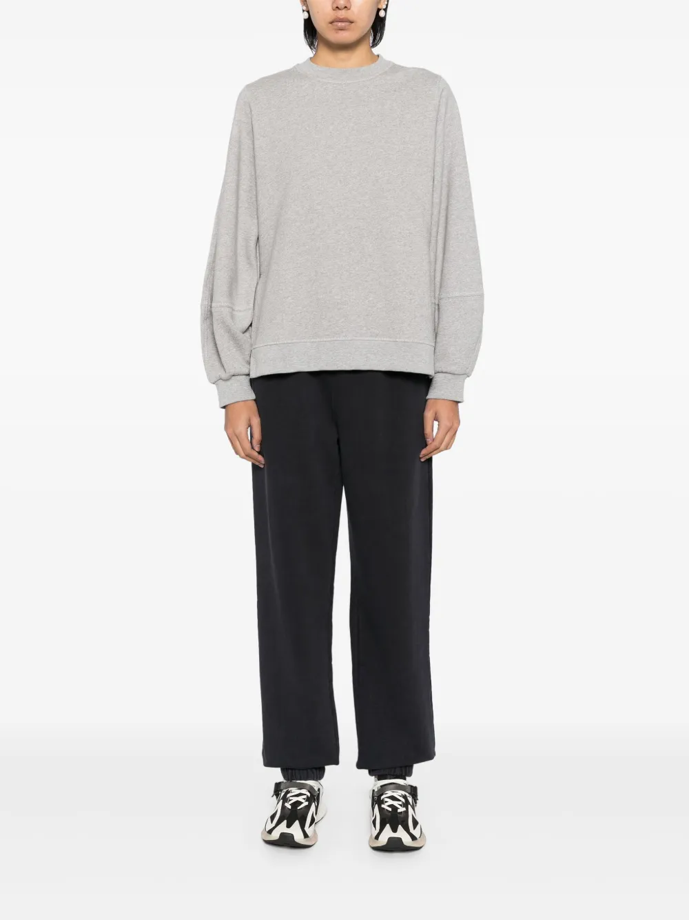 Lacoste Regular-fit katoenen joggingbroek Zwart