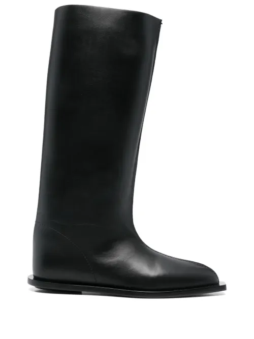 Plan C bottines en cuir - Noir - Plan C - Modalova