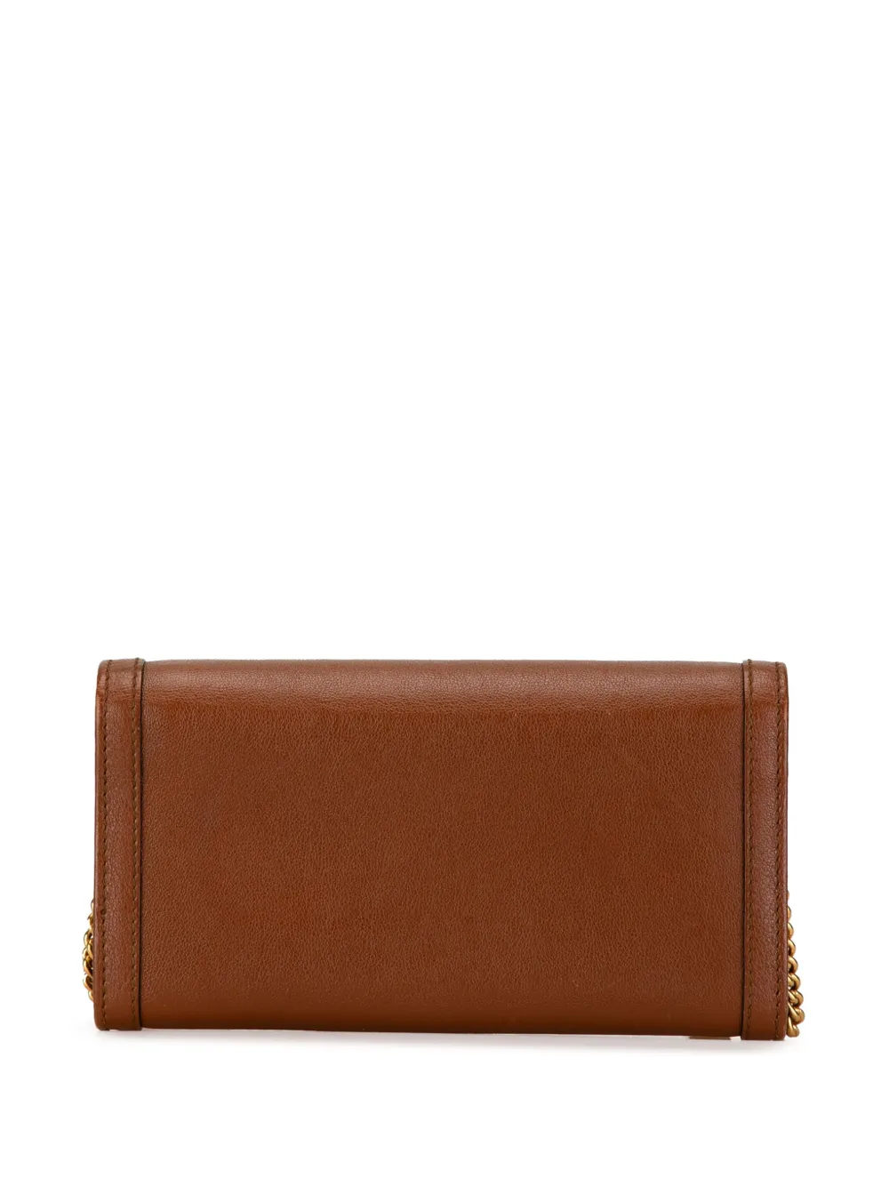 Gucci Pre-Owned 2016-2023 Bamboo Diana Wallet on Chain crossbodytas - Bruin