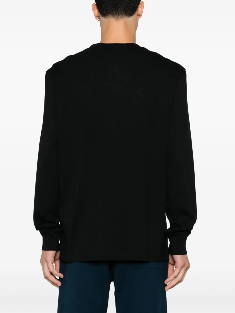 DSQUARED2 T-shirt met rubberen logo Zwart