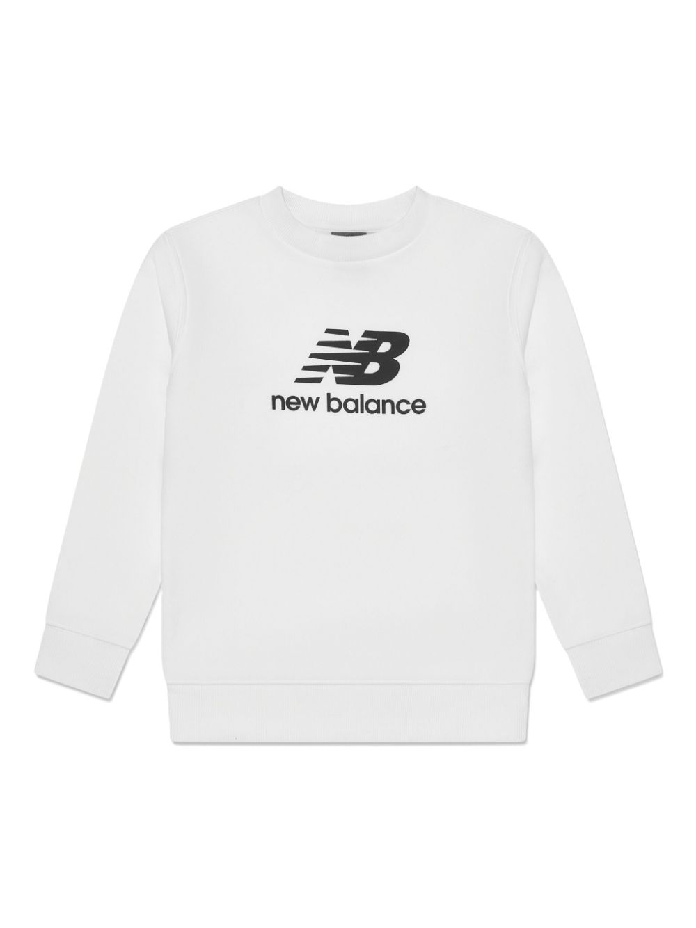 New Balance Kids logo-print sweatshirt - White