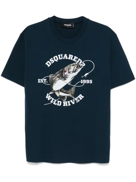 DSQUARED2 Camiseta com estampa gráfica