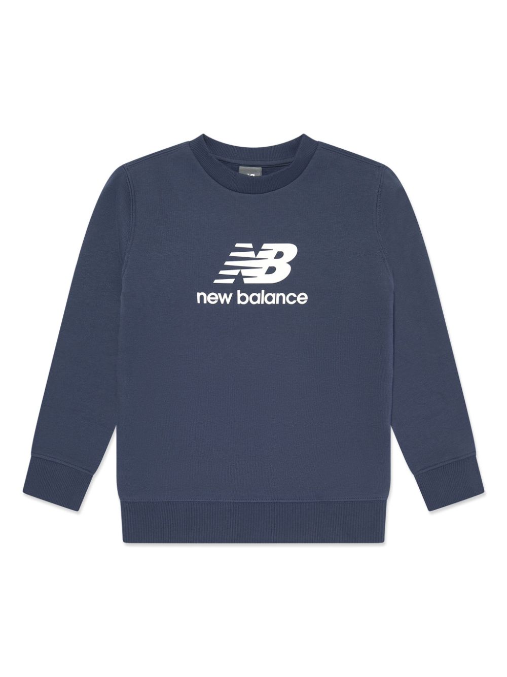 New Balance Kids logo-print t-shirt - Blue