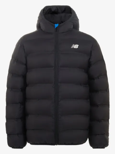 New Balance Kids chamarra capitonada con cierre